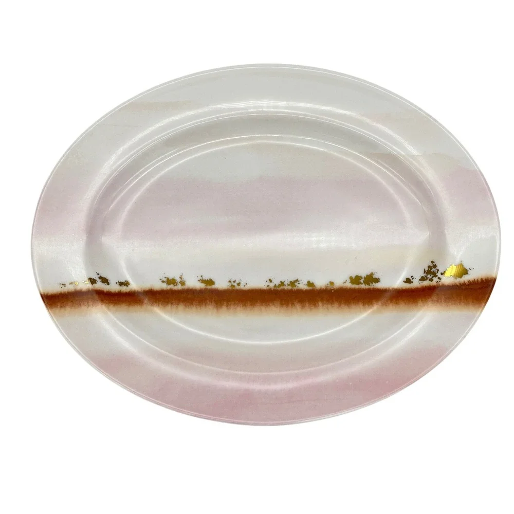 Lenox Serving Platter Watercolor Horizons 16